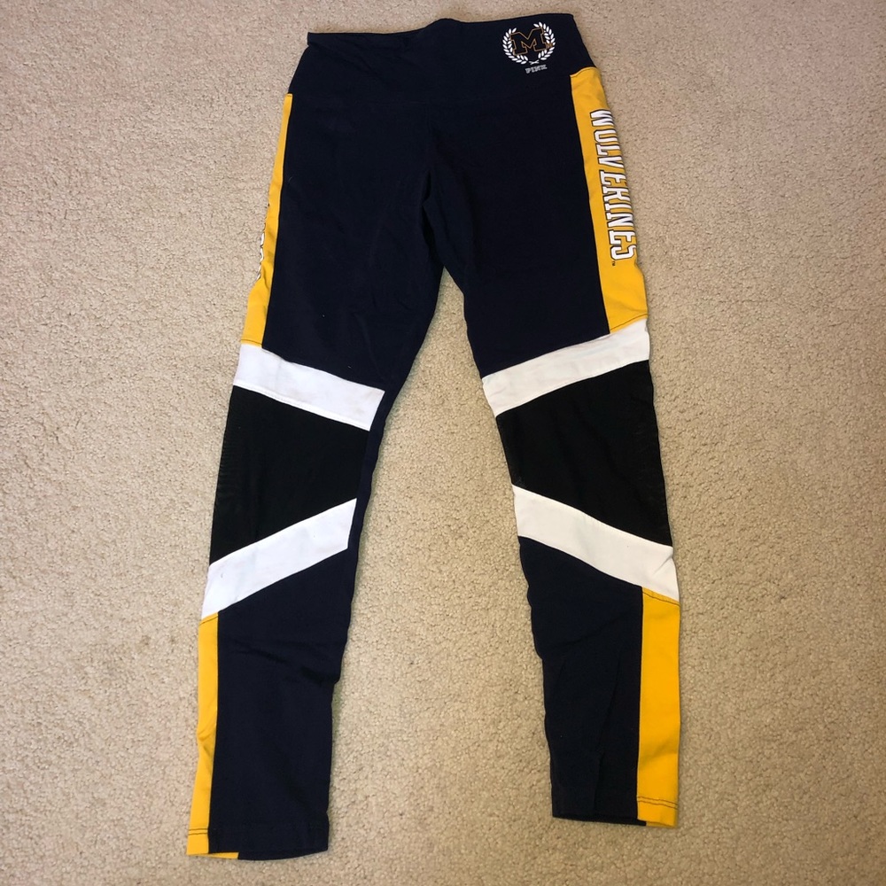 PINK - University of Michigan leggings!